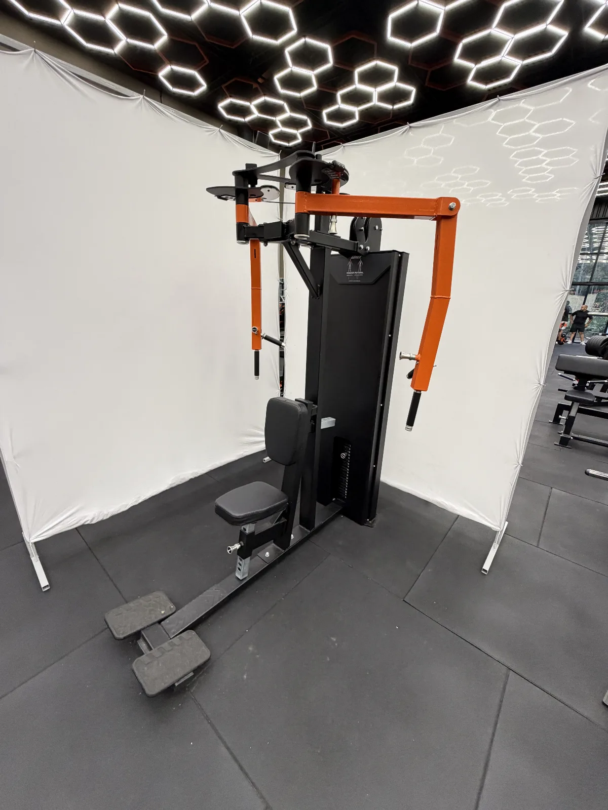 Voador Peitoral · Bateria de 100 kg
